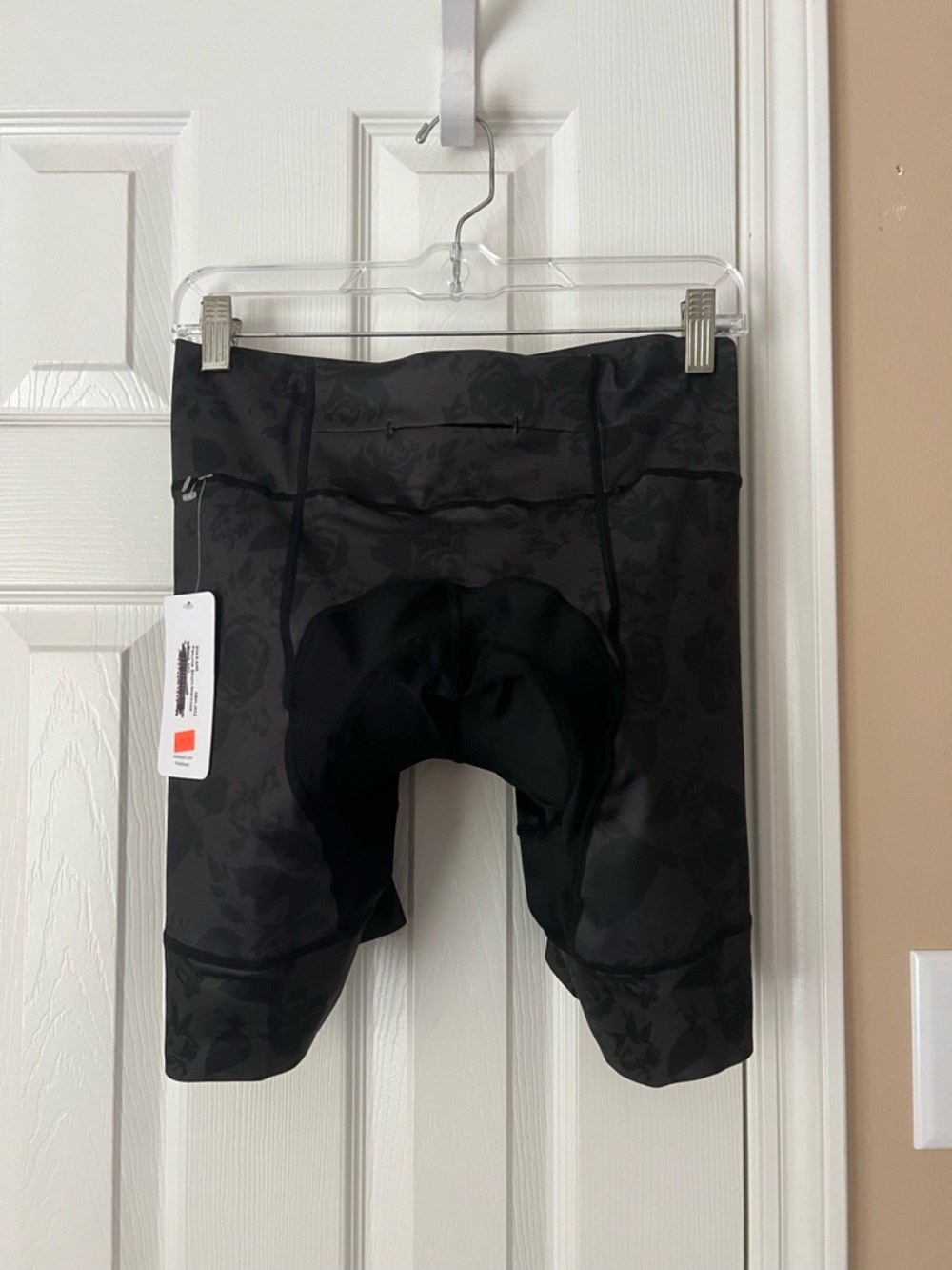 shebeest Black Floral Bike Shorts - Picture 4 of 6